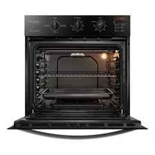 Horno De Empotrar Continental Eléctrico 75l Vidrio Grill Loi