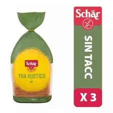 Pan Lactal Multigrano Sin Tacc Marca Schär X 3