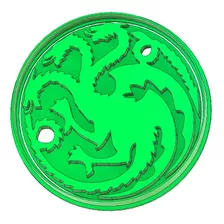 Cortante Targaryen Game Of Thrones Molde Galletitas 10cm