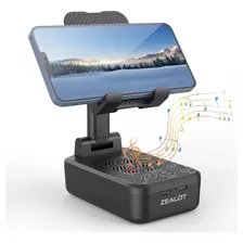 Zealot Altavoces Bluetooth Con Soporte Para Teléfono Celular, Inalámbrico, Al Aire Libre, Portátil, Sonido Envolvente Hd