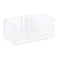 Porta Sache Duplo Plástico Transparente 13x8x5cm - Palácio