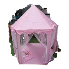 Tenda Infantil Barraquinha Castelo Toca Rosa Menina Princesa