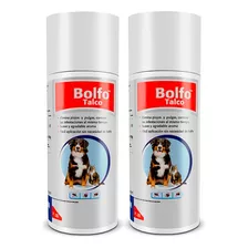 Bolfo Talco De 100 Gr Antipulgas Para Perros Y Gatos 2 Pzas