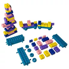 Kit Multiblocos Com 600 Peças - Blocos De Montar Infantil