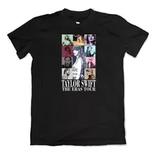 Remera De Algodón Taylor Swift The Eras Tour Estampada