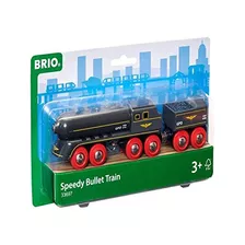 Brio World 33697 - Tren De Bala Rápido - Juego De 2 Piezas D