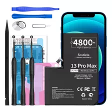 [4800 Mah] Bateria Para iPhone 13 Pro Max (2023 Nueva Actual