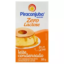 Leite Condensado Zero Lactose Piracanjuba 395g - 3 Unidades 