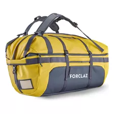 Bolsa De Transporte De Trekking Duffel 500 Extend 80 A 120l Cor Amarelo