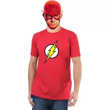 Camiseta Masculina The Flash Super Heróis Camisa 100%algodão