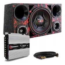 Caja Trio 12 Pulgadas Bomber One Sonido Automotivo Potenciad