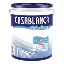 Casablanca Cielo Raso Látex Pintura Antihongo 20 Lts Blanco