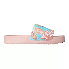 Ojotas Sandalias Mujer Roxy Slippy Platform Print