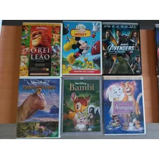 Disney E Pixar Coleção Kit 20 Dvds Originais