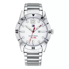 Reloj Tommy Hilfiger 1791441 Plateado Fondo Blanco