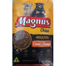 Ração Magnus Chips Para Cães Adultos 15kg