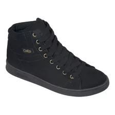 Tênis Feminino Capricho Thesa Suede All Black - Cp0549