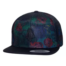 Boné Mcd Aba Reta Strapback Especial Golden Core Floral