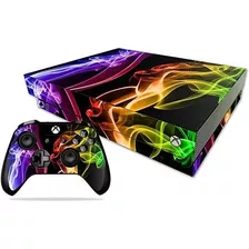 Skin Wrap Para Microsoft Xbox One X Pegatina Brillante Humo)