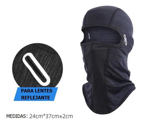 Balaclava Premium Elite Multifuncional Deportes Sol 4x4 Foto 7