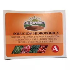 Solucion Nutritiva Para Hidroponia 500 Litros-envio Gratis