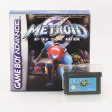 Metroid Fusion Gba Advance Re-pro Español Ingles Caja Custom