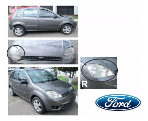 Lmpara Ford Fiesta 2003 - 2008 Derecha Foto 6
