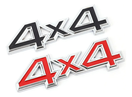 4x4 Log Emblema Insignia Tronco Trasero Para Audi Mitsubishi Foto 3