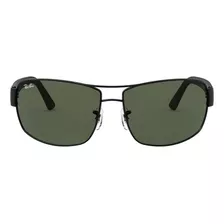 Lentes De Sol Rb3503l Negro Ray-ban Color De La Lente Green Color De La Varilla Matte Black Color Del Armazón Matte Black