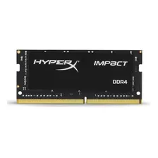 Memória Ram Impact Color Preto 16gb 1 Hyperx Hx424s14ib/16