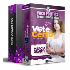Pack Artes Política Eleições Editável Psd Social Media 