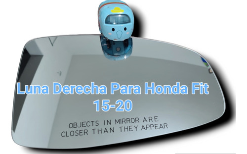 Par Lunas De Retrovisores Laterales Para Honda Fit 15-20 Foto 7