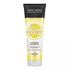 Shampoo Sheer Blonde Go Blonder Lightening John Frieda 250 M