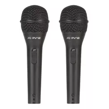 Micrófono Alámbrico Doble Peavey Pvi 2