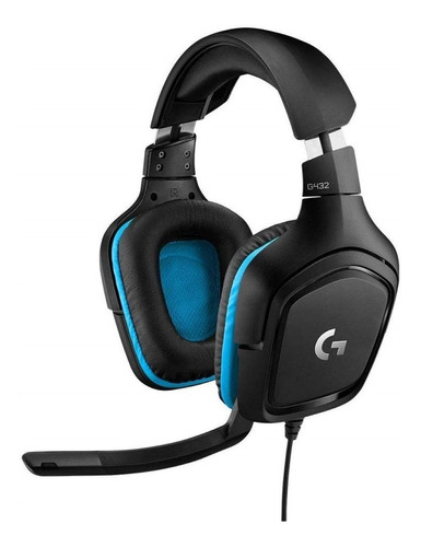 Headset Over-ear Gamer Logitech G Series G432 Black