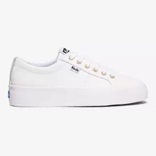 Zapatilla Cuero Mujer Jump Kick Duo Blanco Keds