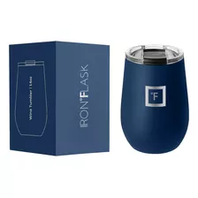 Vaso De Vino Aislado Tapa Azul Crepúsculo, 14 Oz Tapa...