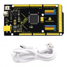 Keyestudio Mega Plus R3 Board Para Arduino Con Cable Usb T.