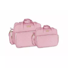 Kit Bolsa Maternidade Bebê Mave Baby Rosa F