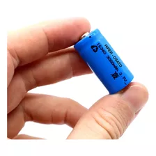 Mini Bateria Recarregável Li-ion 16340 3.7v 1600mah Lanterna