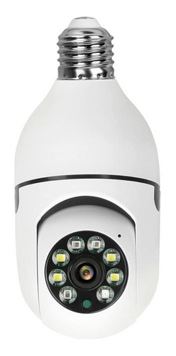 Camera Ip Segurança Lampada Panoramica Wifi Espia C/rastreio