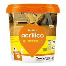 Rejunte Acrílico Cairo 1 Kg Anti Fungo Quartzolit.