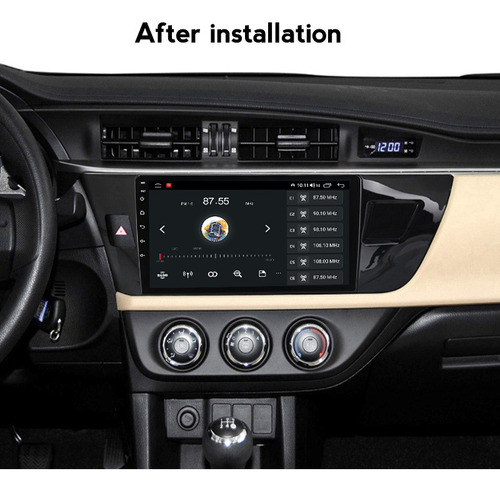 Para Toyota Corolla 2012-2016 Cmara Wifi Gps Estreo 1+16g Foto 2