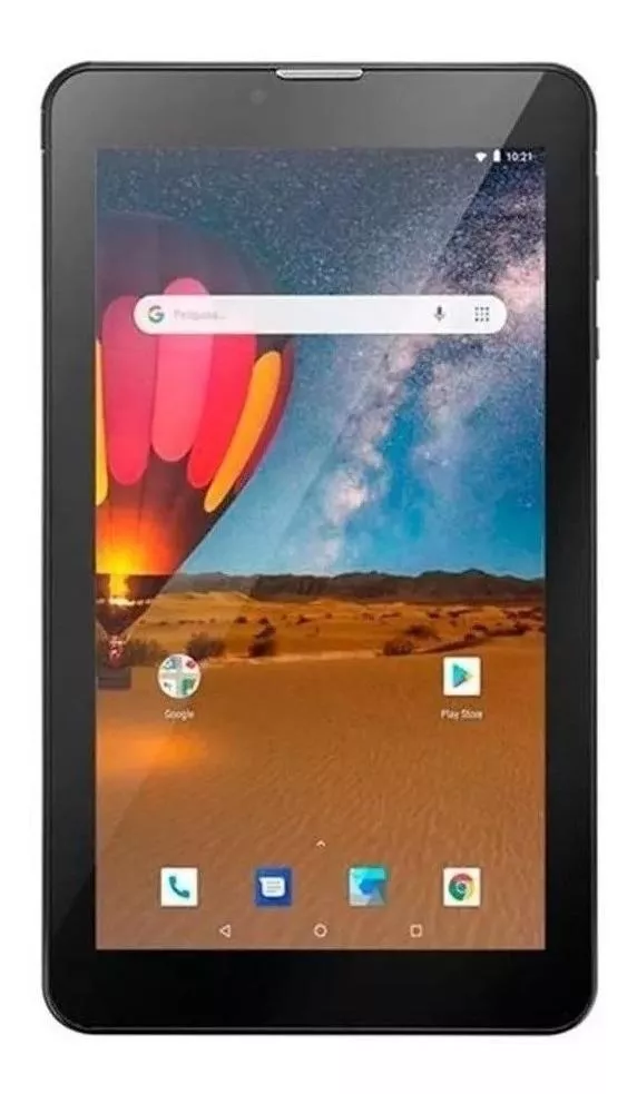Tablet  Multilaser M7 3g Plus Dual Nb30 7  16gb Preto E 1gb De Memória Ram