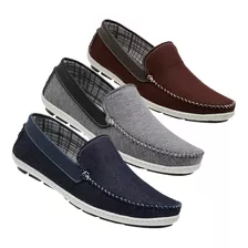 3 Pares De Mocassim Masculino *** Promoção *** T O P 04