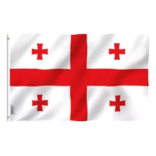 Bandera De Georgia De 3 X 5 Pies, A Prueba De Decoloración