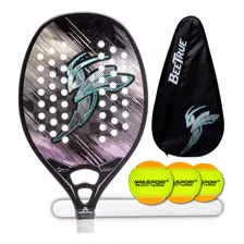 Raquete De Beach Tennis Beetrue Poison Bee Amasport +brindes