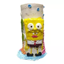 Adorno Pecera Cubre Pico Bob Esponja