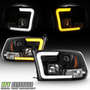 Par Faros Niebla Ahumado Led Dodge Ram 1500 Slt 2001 3.9l