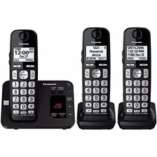 Teléfono Inalámbrico Panasonic Kx-tge433b Con Contestador Y 